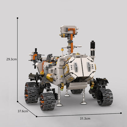 Perseverance Mars Rover Building Kit | LEGO-Compatible MOC - 9