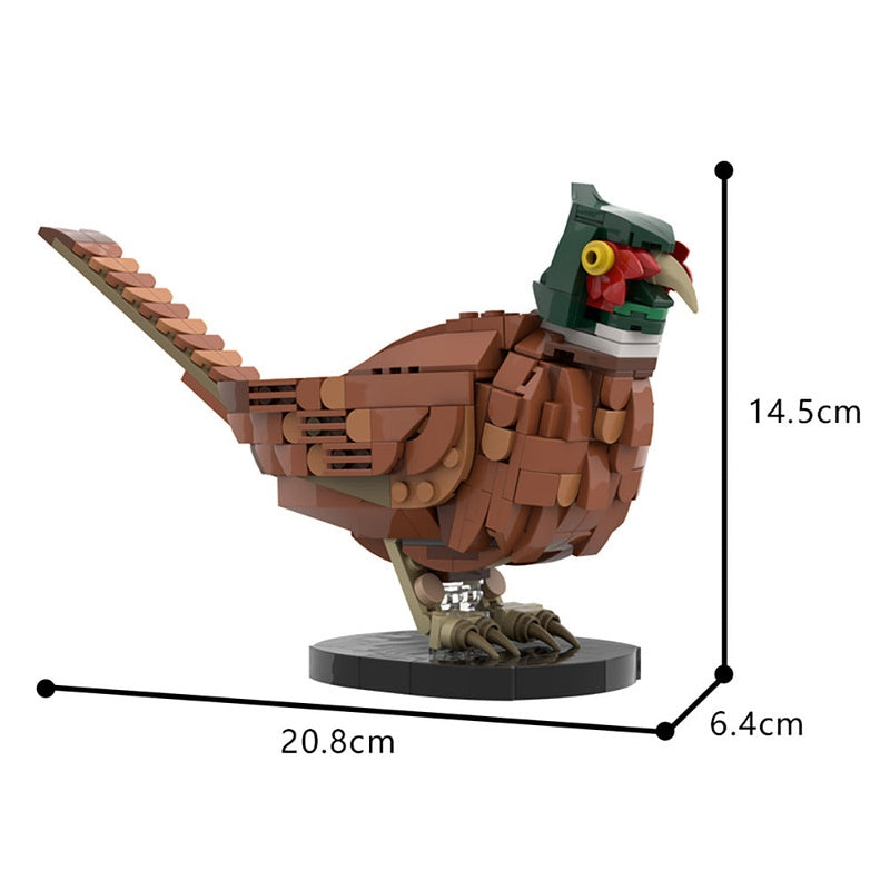 Pheasant Bird MOC Building Kit - 4