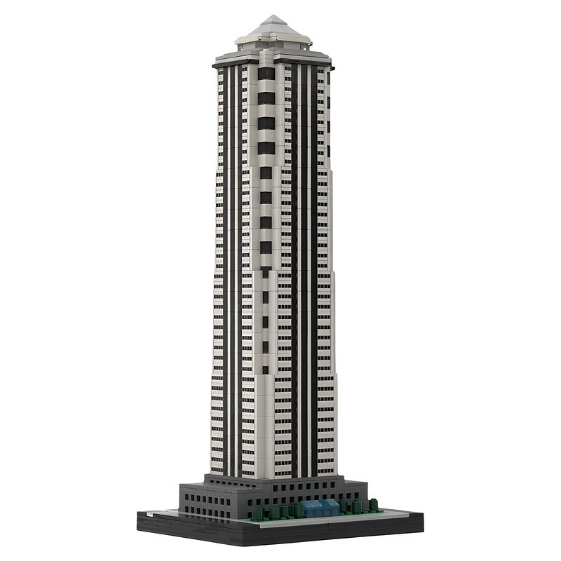 Philadelphia 1735 Market Street Skyscraper 1:650 MOC Building Kit - 1
