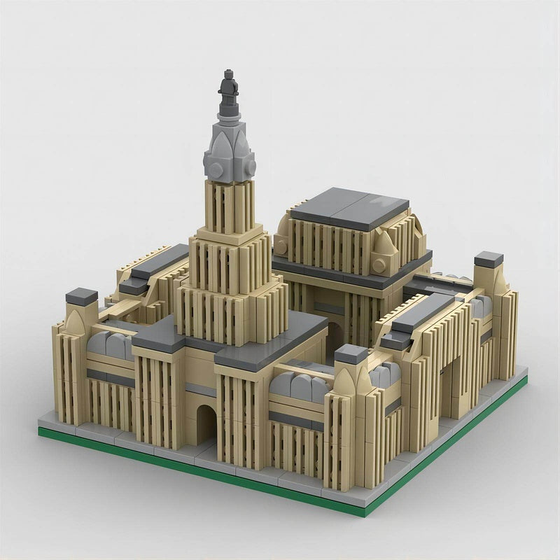 Philadelphia City Hall MOC Landmark Building Kit | Historic Civic Model Set - 1