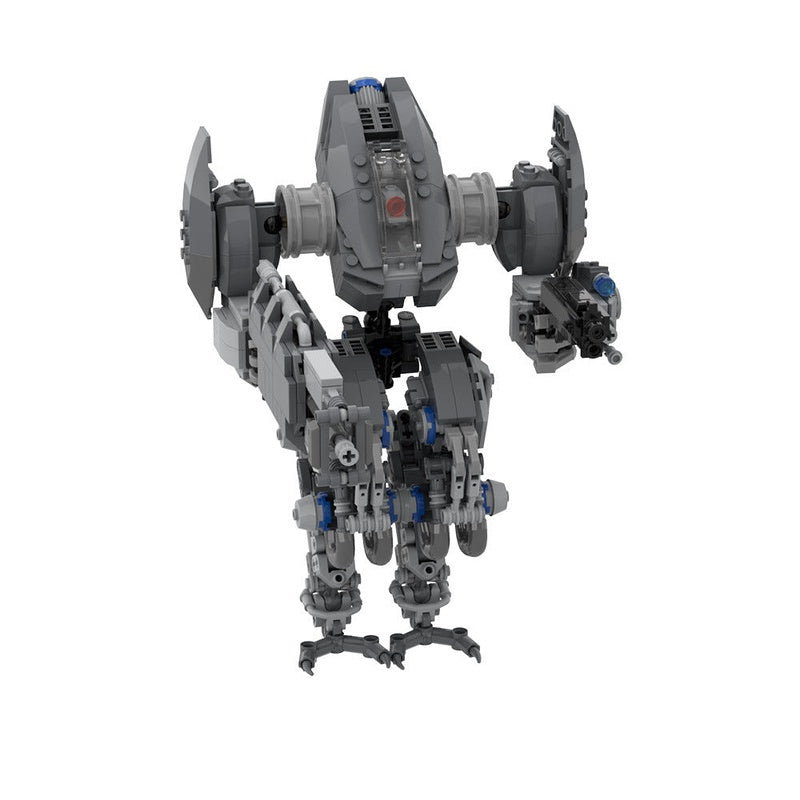 Phobos Mecha MOC Building Kit | Futuristic Robot Figure Model - 3