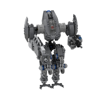 Phobos Mecha MOC Building Kit | Futuristic Robot Figure Model - 3