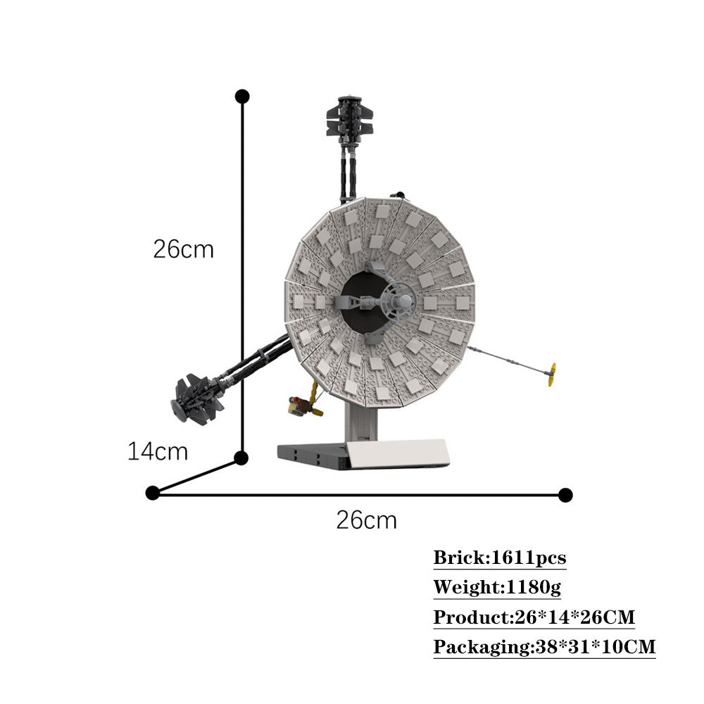 Pioneer 10 - 11 Space Probe Building Kit | 1:12 Scale | MOC-71153 - 3