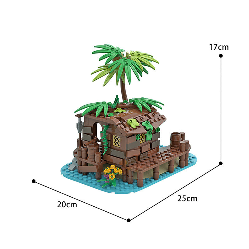 Pirate Shed Building Kit | MOC-71229 - 5