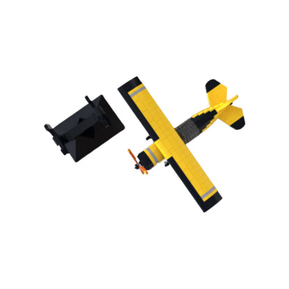Pitts Model 12 Biplane Building Kit | LEGO-Compatible MOC - 2