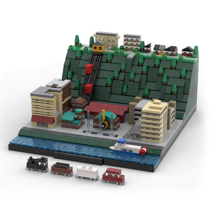 Pittsburgh Mount Washington Skyline MOC Building Kit | City Architecture - 1