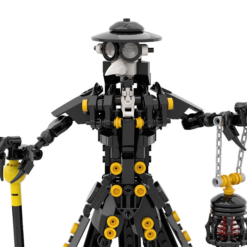 Plague Doctor Character MOC Building Kit | Historical Figure Model - 2