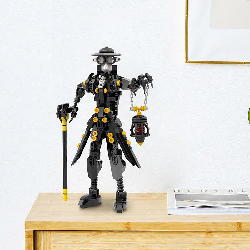 Plague Doctor Character MOC Building Kit | Historical Figure Model - 4