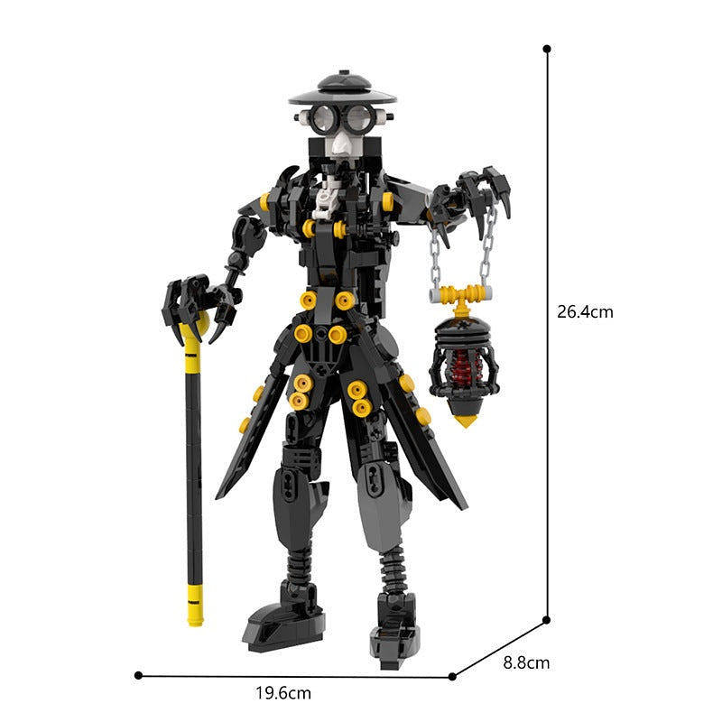 Plague Doctor Character MOC Building Kit | Historical Figure Model - 5