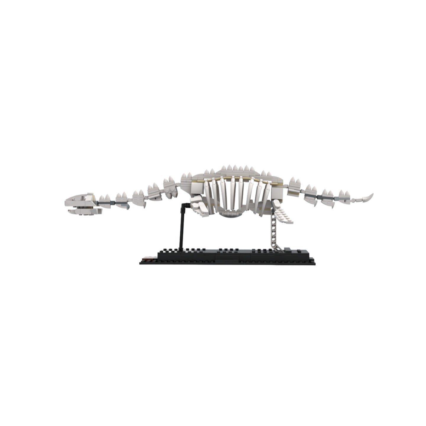 Plesiosaurus and an armoured Fish Fossils Building Kit | LEGO-Compatible MOC - 6