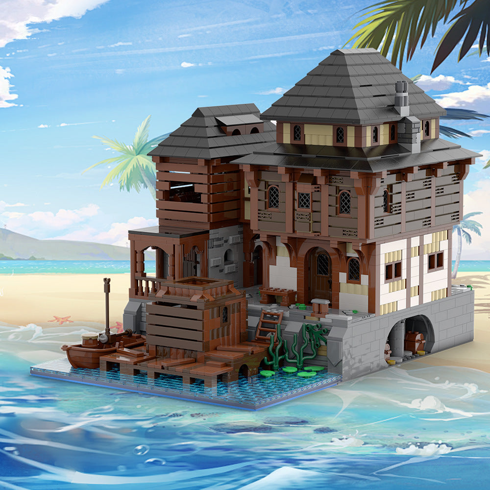 Port Tavern MOC Building Kit | LEGO-Compatible MOC - 2