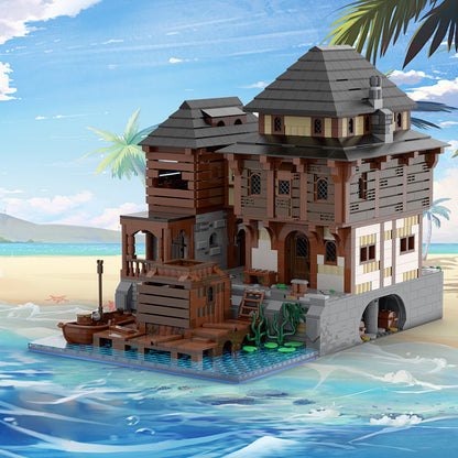 Port Tavern MOC Building Kit | LEGO-Compatible MOC - 2