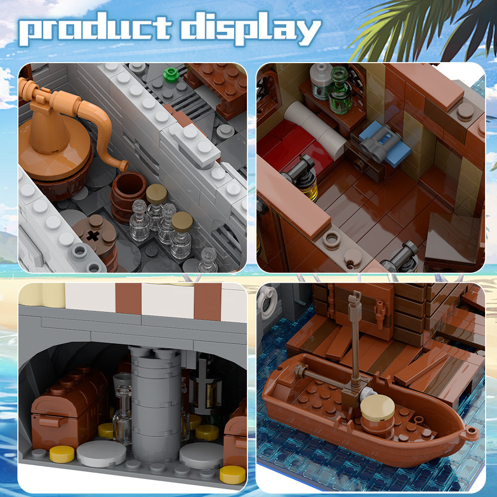 Port Tavern MOC Building Kit | LEGO-Compatible MOC - 4