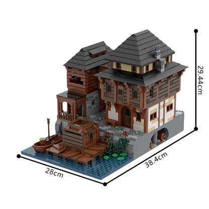 Port Tavern MOC Building Kit | LEGO-Compatible MOC - 5