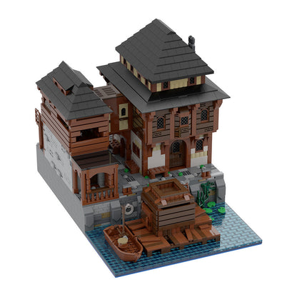 Port Tavern MOC Building Kit | LEGO-Compatible MOC - 6