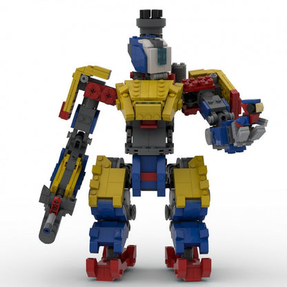 Poseable Sci-Fi Robot MOC Building Kit | Mechanical Figure Model - 2