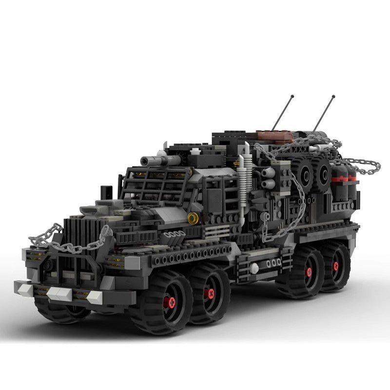 Post-Apocalyptic 8x8 Armored Truck MOC Building Kit - 1