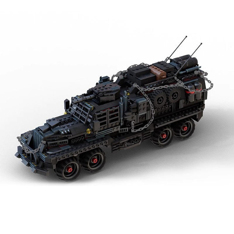 Post-Apocalyptic 8x8 Armored Truck MOC Building Kit - 2