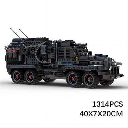 Post-Apocalyptic 8x8 Armored Truck MOC Building Kit - 6
