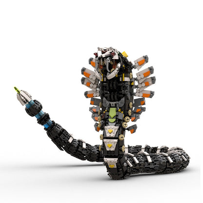 Post-Apocalyptic Cobra Snake Combat Machine Building Kit | LEGO-Compatible MOC - 5