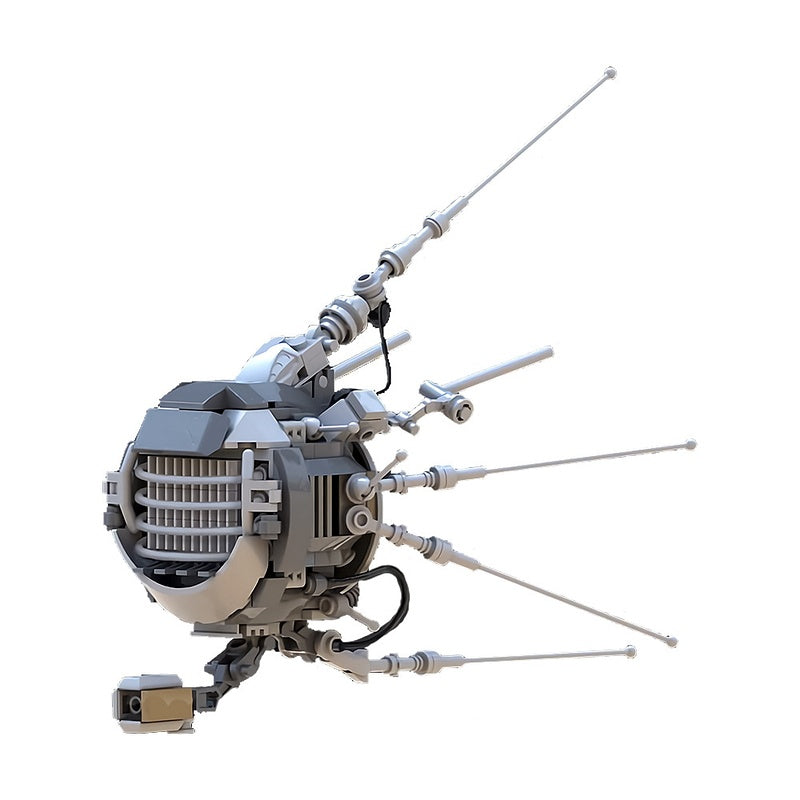 Post-Apocalyptic Eyebot Drone Robot Building Kit | LEGO-Compatible MOC - 2