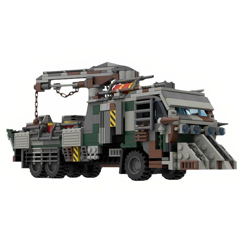 Post-Apocalyptic Heavy Transporter Truck MOC Building Kit - 1
