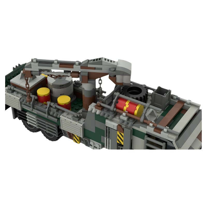 Post-Apocalyptic Heavy Transporter Truck MOC Building Kit - 3