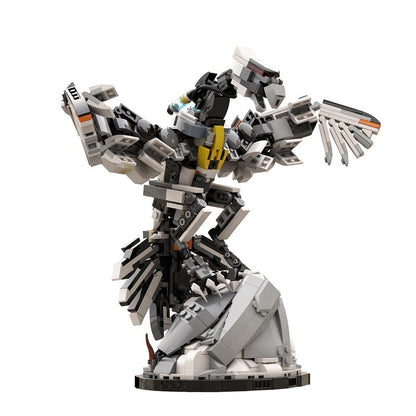 Post-Apocalyptic Mechanical Storm Bird MOC Mecha Building Kit - 1