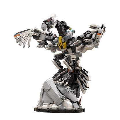 Post-Apocalyptic Mechanical Storm Bird MOC Mecha Building Kit - 4