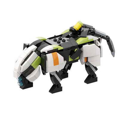 Post-Apocalyptic Mechanical Strider Building Kit | LEGO-Compatible MOC - 3