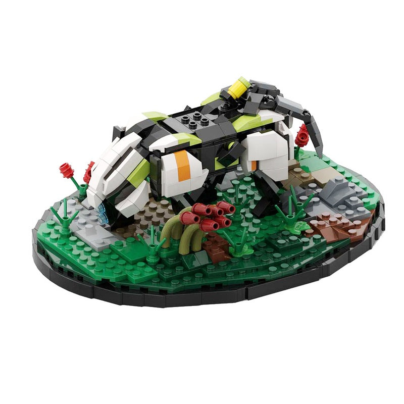 Post-Apocalyptic Mechanical Strider Building Kit | LEGO-Compatible MOC - 5