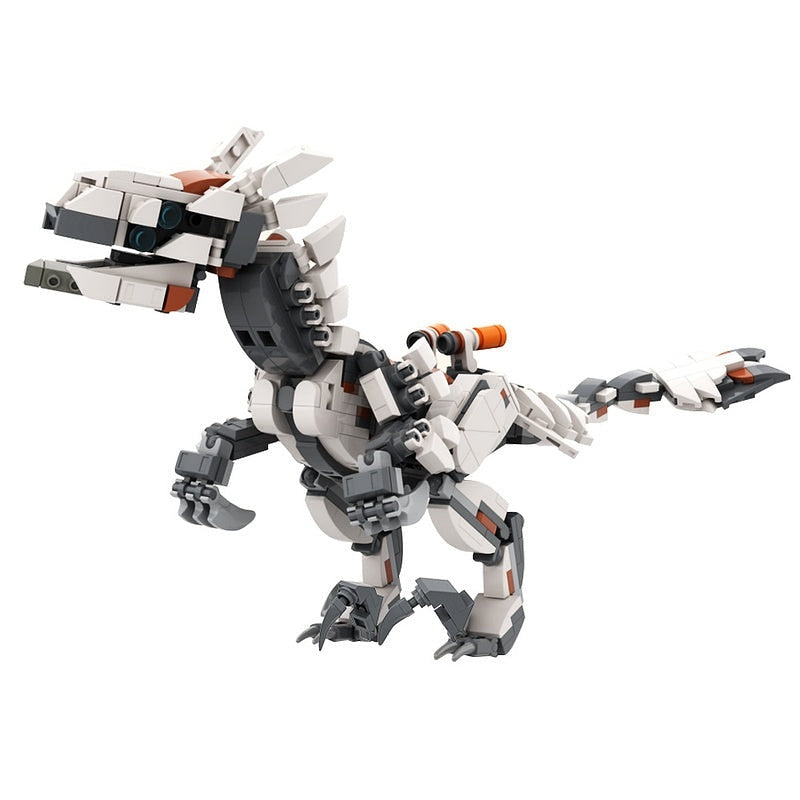 Post-Apocalyptic Raptor Mecha MOC Dinosaur Building Kit - 1