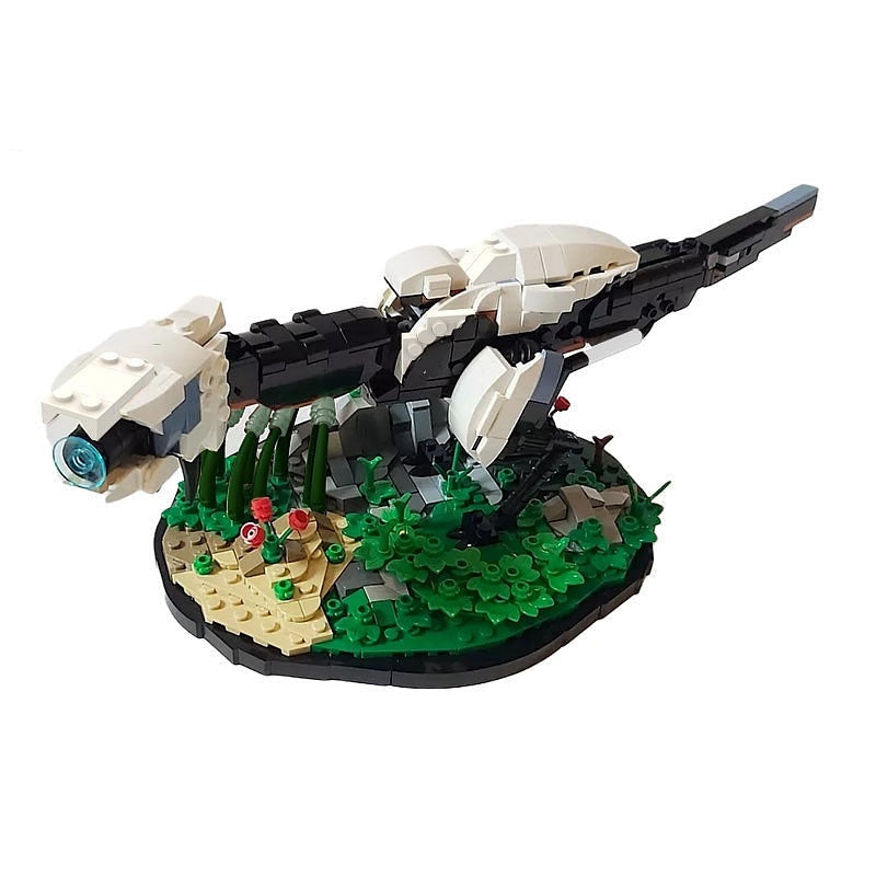 Post-Apocalyptic Recon Robot MOC Building Kit | Scout Mecha Model - 1
