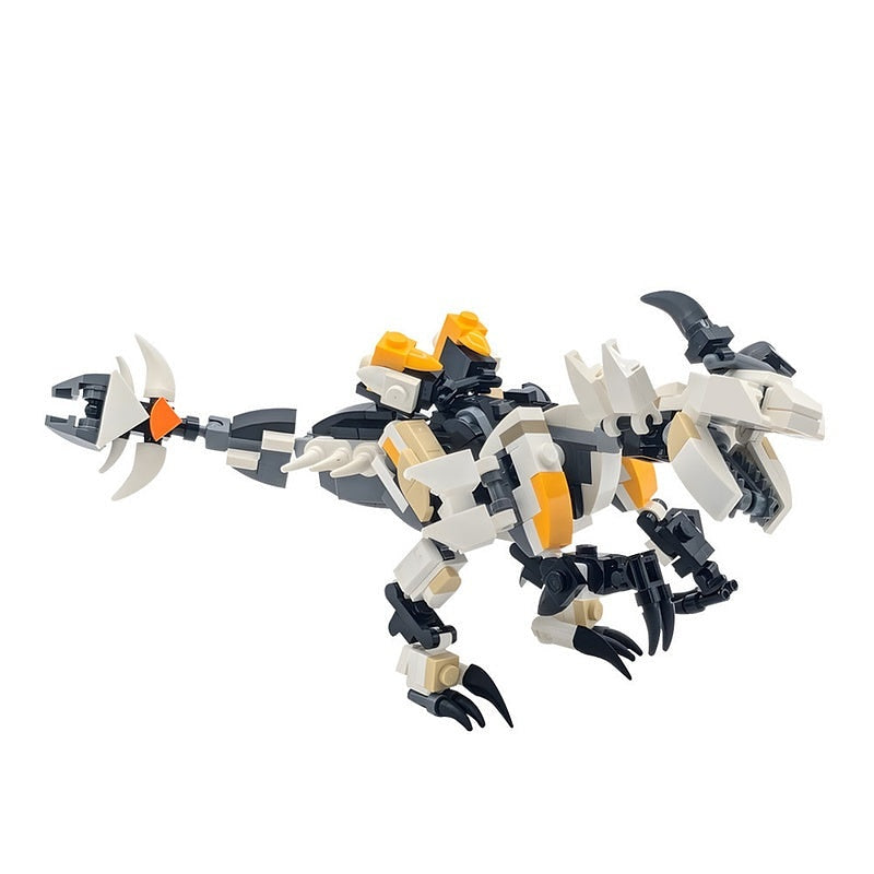 Post-Apocalyptic Robotic Raptor Mech MOC Building Kit - 1