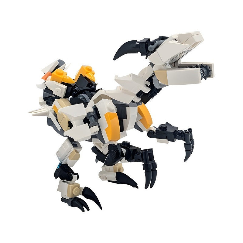 Post-Apocalyptic Robotic Raptor Mech MOC Building Kit - 2