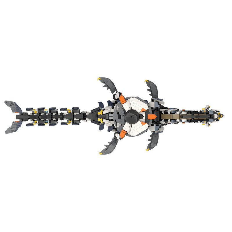 Post-Apocalyptic Sea Monster Machine Building Kit | LEGO-Compatible MOC - 3