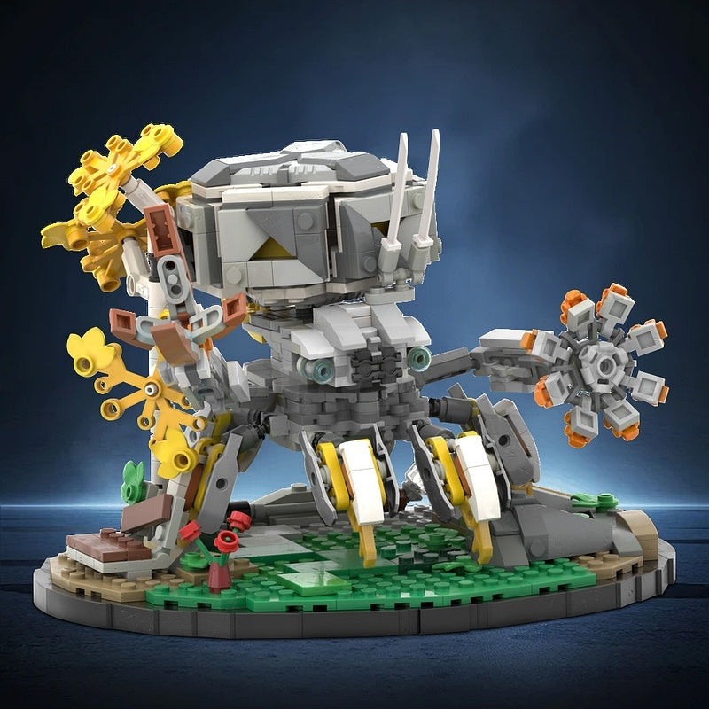 Post-Apocalyptic Shellwalker Robot MOC Building Kit - 4