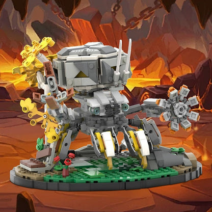 Post-Apocalyptic Shellwalker Robot MOC Building Kit - 5