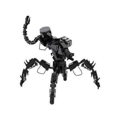Post-Apocalyptic Spider Combat Robot MOC Building Kit - 1