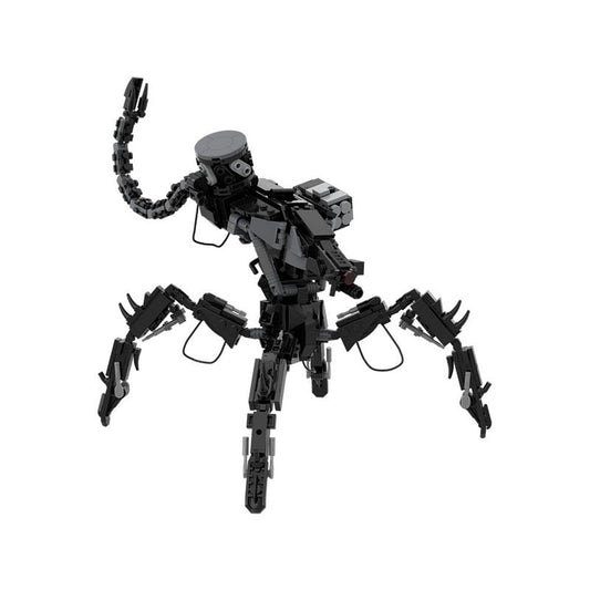 Post-Apocalyptic Spider Combat Robot MOC Building Kit - 1