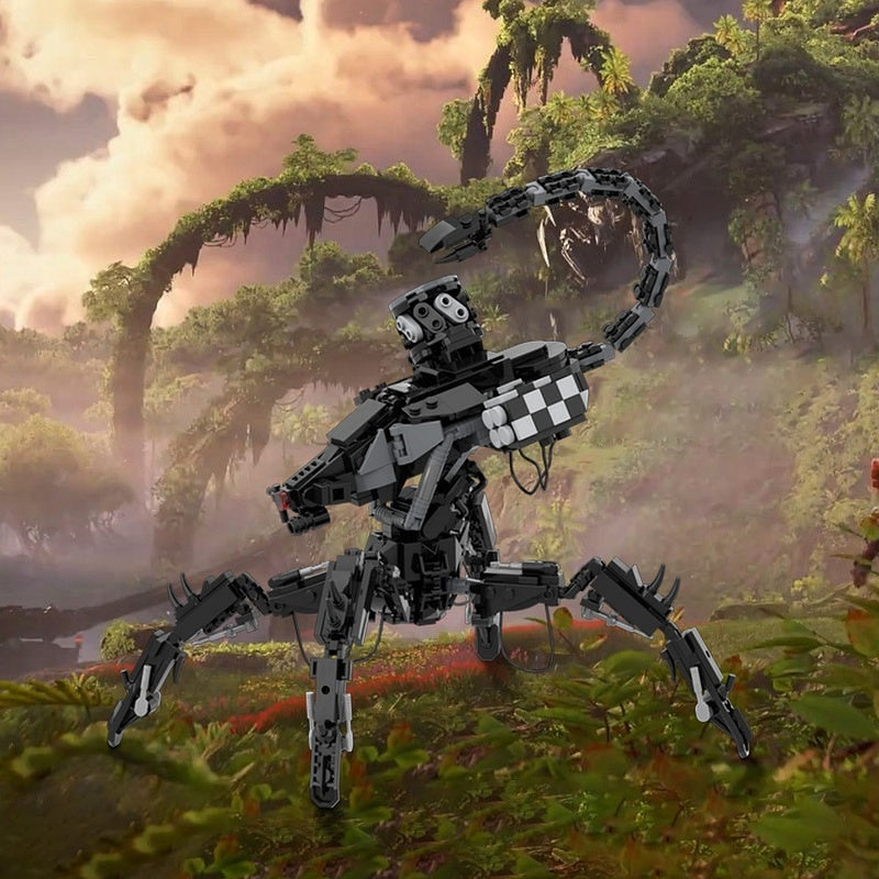 Post-Apocalyptic Spider Combat Robot MOC Building Kit - 4
