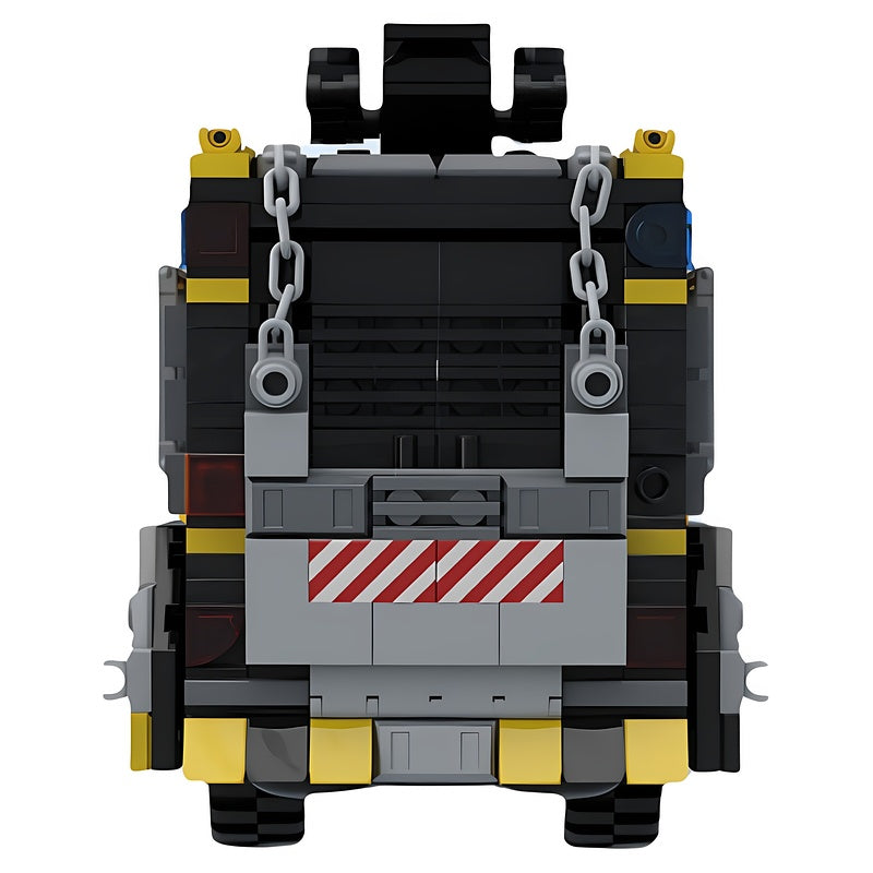Post-Apocalyptic Tactical Police Van MOC Building Kit – Standard - 3