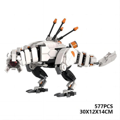 Post-Apocalyptic Thunder Beast MOC Building Kit - 3