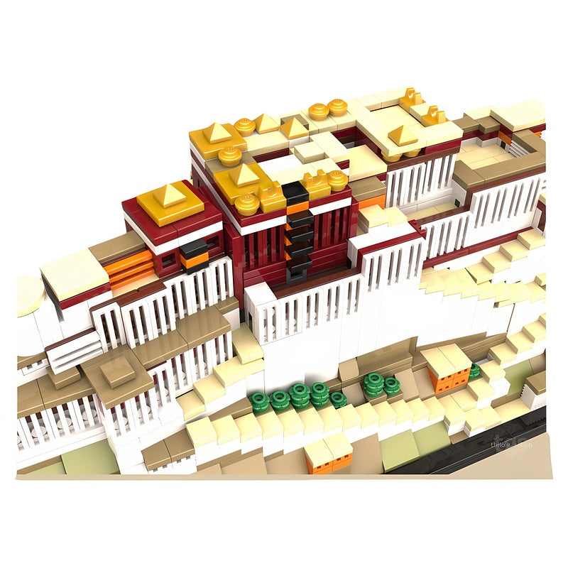 Potala Palace Lhasa Tibetan Architecture MOC Building Kit - 4