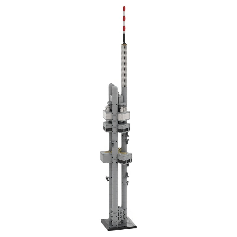 Prague Zizkov Television Tower MOC Building Kit - 1