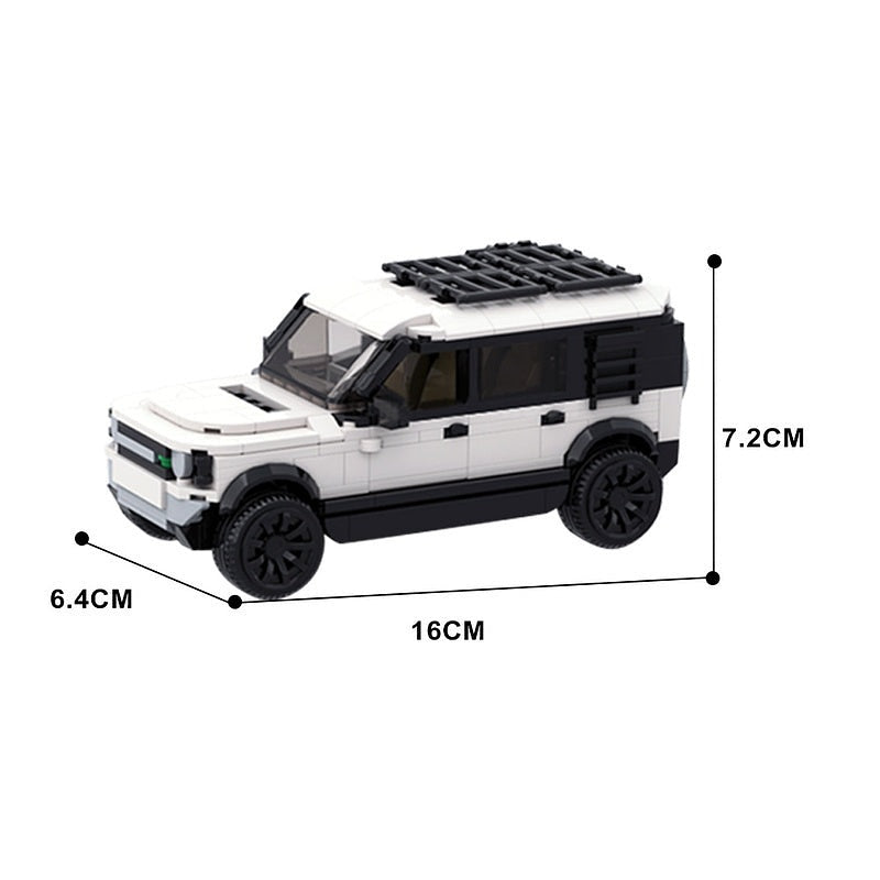 Premium Expedition SUV MOC Building Kit | Off-Road Adventure Vehicle Model - 10