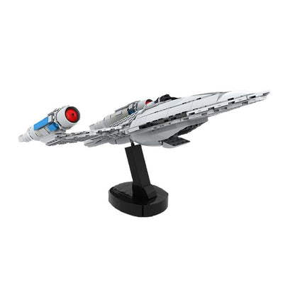 Proto-Drive Exploration Starship Building Kit | LEGO-Compatible MOC - 6