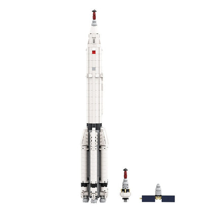 Proton K LK-1 Spacecraft MOC Building Kit | Circumlunar Rocket Model - 2