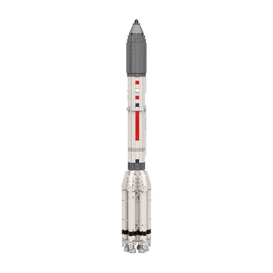 Proton M Rocket MOC Building Kit | 1:110 Scale Space Launch Vehicle Model - 1