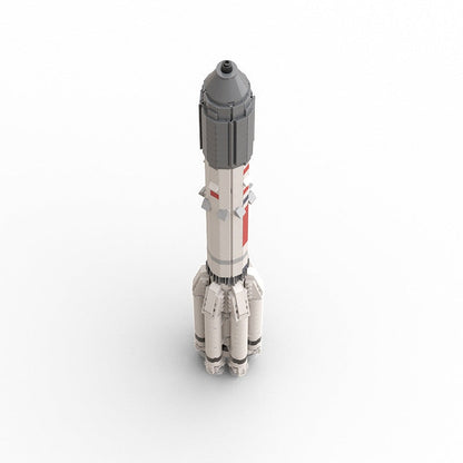 Proton M Rocket MOC Building Kit | 1:110 Scale Space Launch Vehicle Model - 4